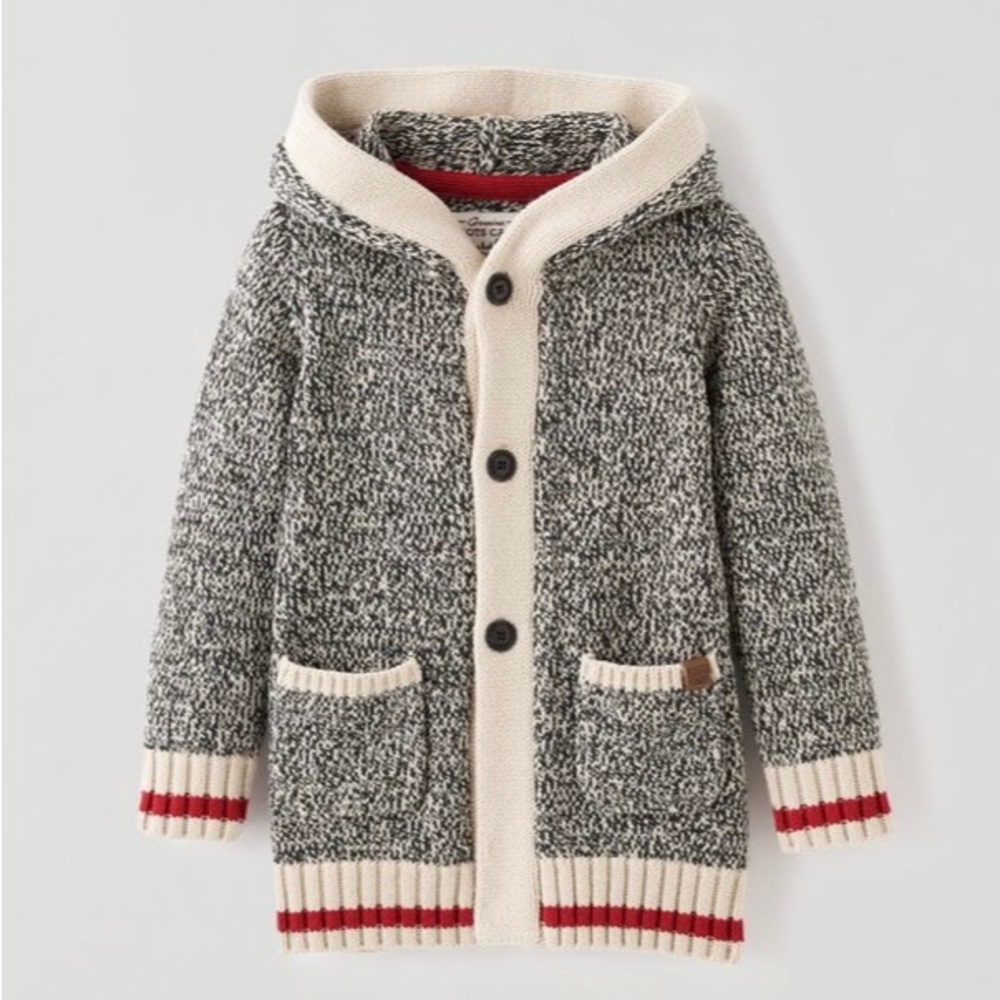 Roots Cabin Knit Cardigan Sweater